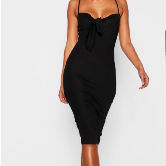 Boohoo Dresses & Skirts - 🔥Boohoo Body con stretch black midi dress